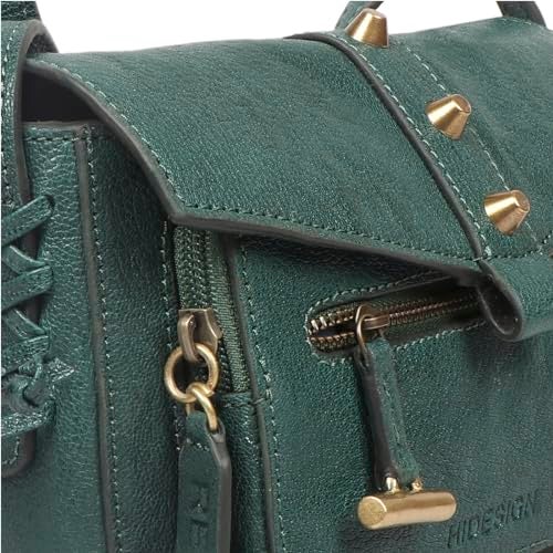 Hidesign Women Western, Green - Image 4