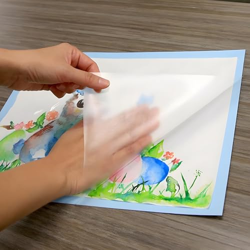 Bexter Clear Contact Paper Roll for Books – 17.5 in x 54 in | Self Adhesive Clear Laminate Book Cover Film | Easy Peel Protective Wrap for Books, Documents, Labels & More – 1 Roll - Image 4