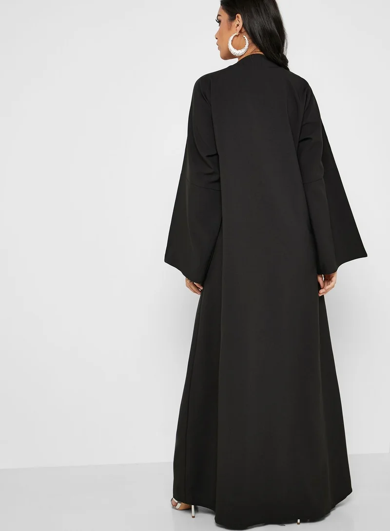 hayas closet Multicolor Embellished Abaya