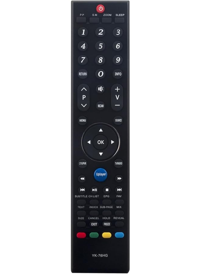The Bros جهاز التحكم عن بُعد YK-76HG البديل المتوافق مع تلفاز سكاي وورث الذكي LED - Image 1