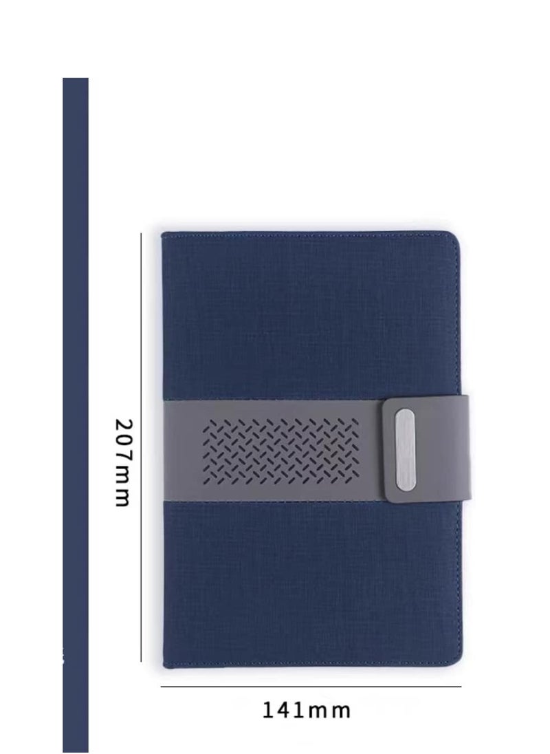 KASTWAVE Classic Leather A5 Notebook with Pen, Vintage Travel Notebook and Pen Journal Diary Business Daily Ideas Notepad, Birthday Gift Set for Girls Mum Dad, Retro Thickened Soft Leather Work Notepad  - Image 4