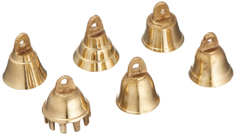 India Arts Mini Brass Bells - Image 1