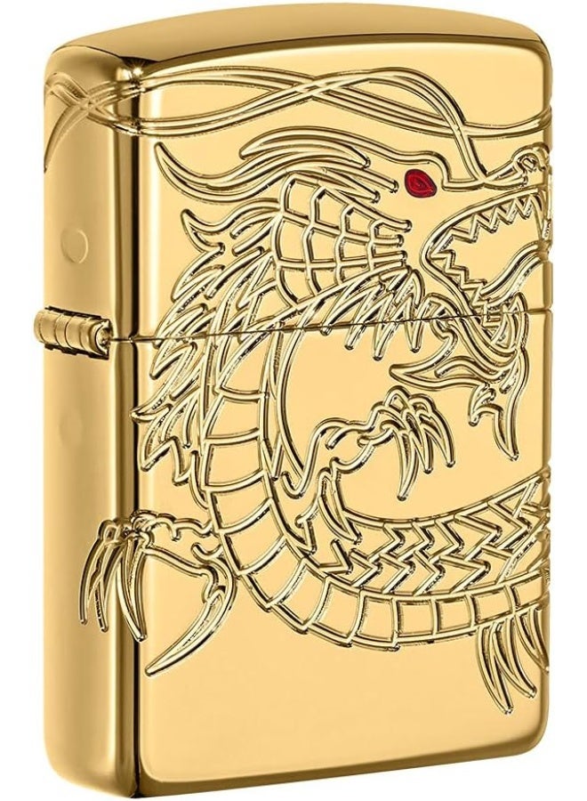 Zippo 29265 ولاعة آسيوية مقاومة للرياح - ذهبية  - Image 5