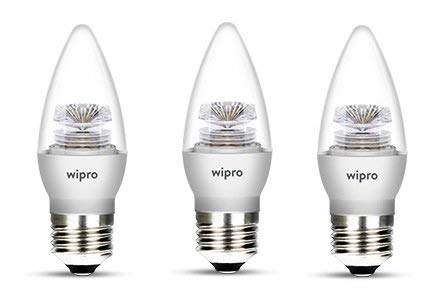 Wipro Garnet 5W LED Bulb for Home & Office |Warm White (2700K) | E27 Base|220 degree Light coverage |4Kv Surge Protection |400V High Voltage Protection |Energy Efficient | Pack of 3 - Image 1