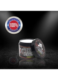 Viking Revolution Viking Revolution Hair Pomade for Men (New Formula) - Medium Hold and Matte Shine Free for Classic Look 4oz - Water Based & Easy to Wash Out  - Image 5