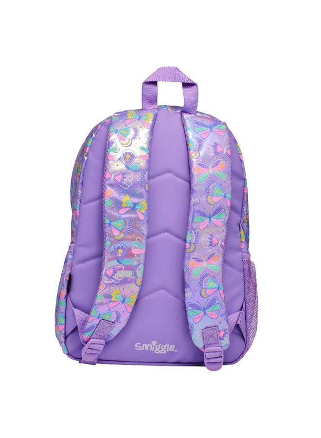 Smiggle's Dynamic Butterfly Large-Capacity Backpack - Image 3
