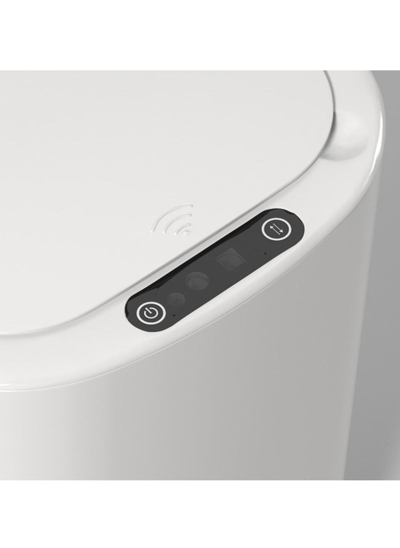 Arabest - Automatic Dustbin Smart Trash Can Motion Infrared Sensor with Lid 12 Liters for Bathroom Bedroom Office Home - Image 1