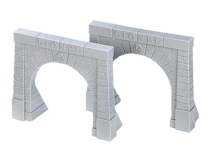 Lionel Railroad Tunnel Portals Model Train Structure Accessory Two Pack (612896) - Image 2