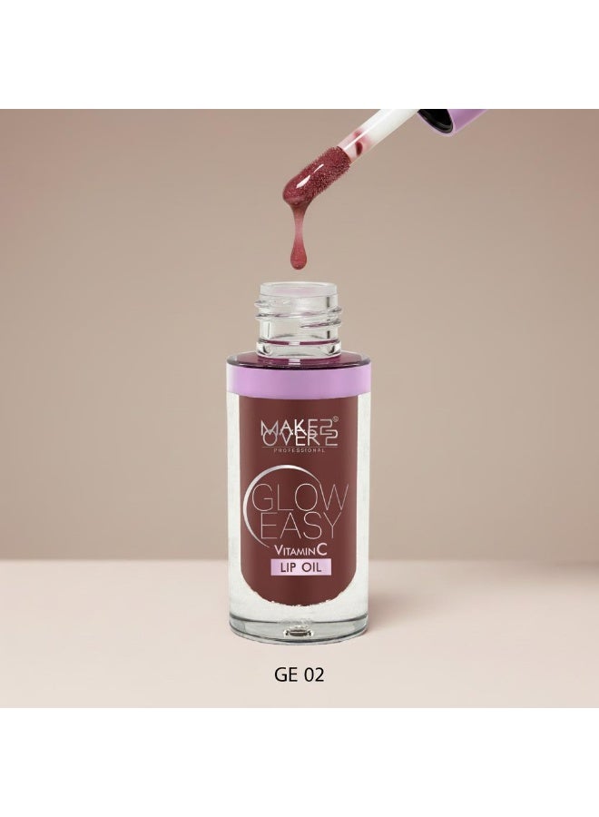 MAKE OVER 22 Glow Easy Vitamin C Lip Oil GE02- LOVE OF FATE - Image 2