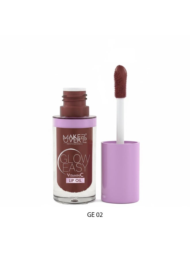 MAKE OVER 22 Glow Easy Vitamin C Lip Oil GE02- LOVE OF FATE - Image 1