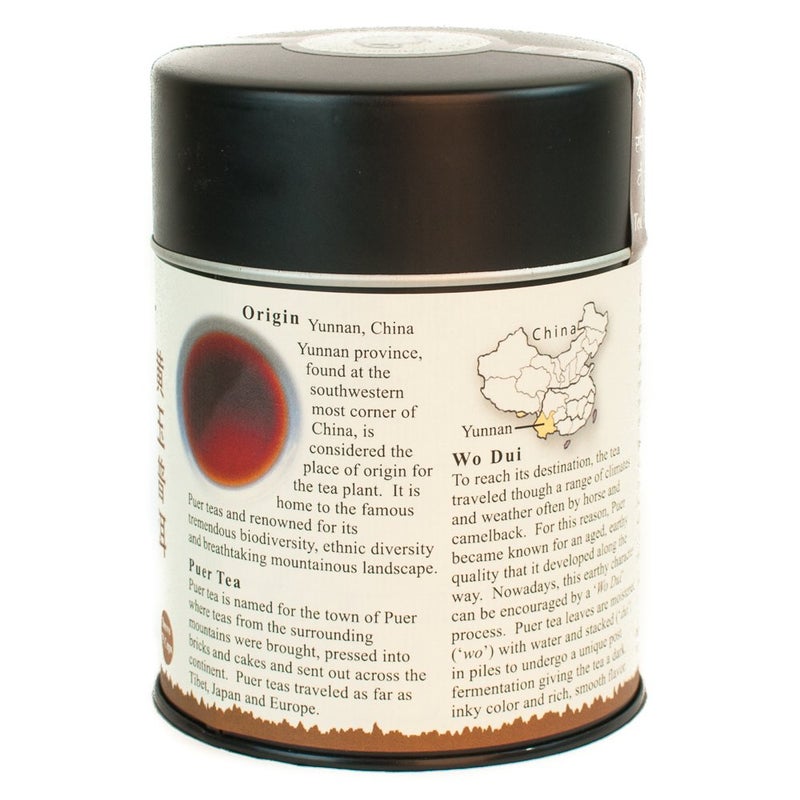 The Tao of Tea, Topaz Puer Pu-er Tea, Loose Leaf, 3.5 Ounce Tin - Image 2