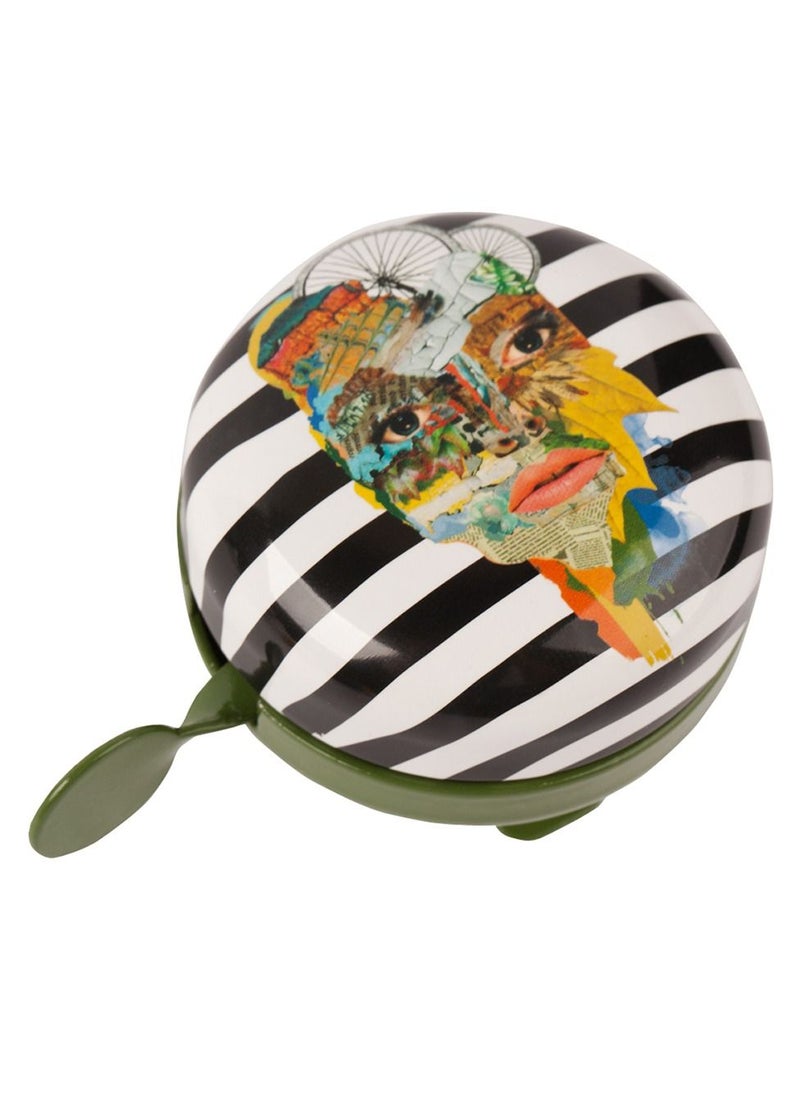 Nature Patterned Custom Design Colorful Bicycle Bell Compatible with Handlebars from 19-22 mm 5 cm Diameter