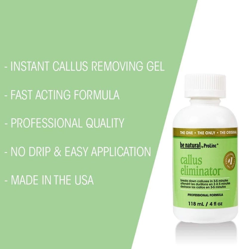 ProLinc Be Natural Callus Eliminator - 4 oz Professional Formula - Image 3