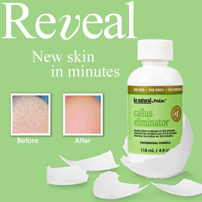 ProLinc Be Natural Callus Eliminator - 4 oz Professional Formula - Image 2