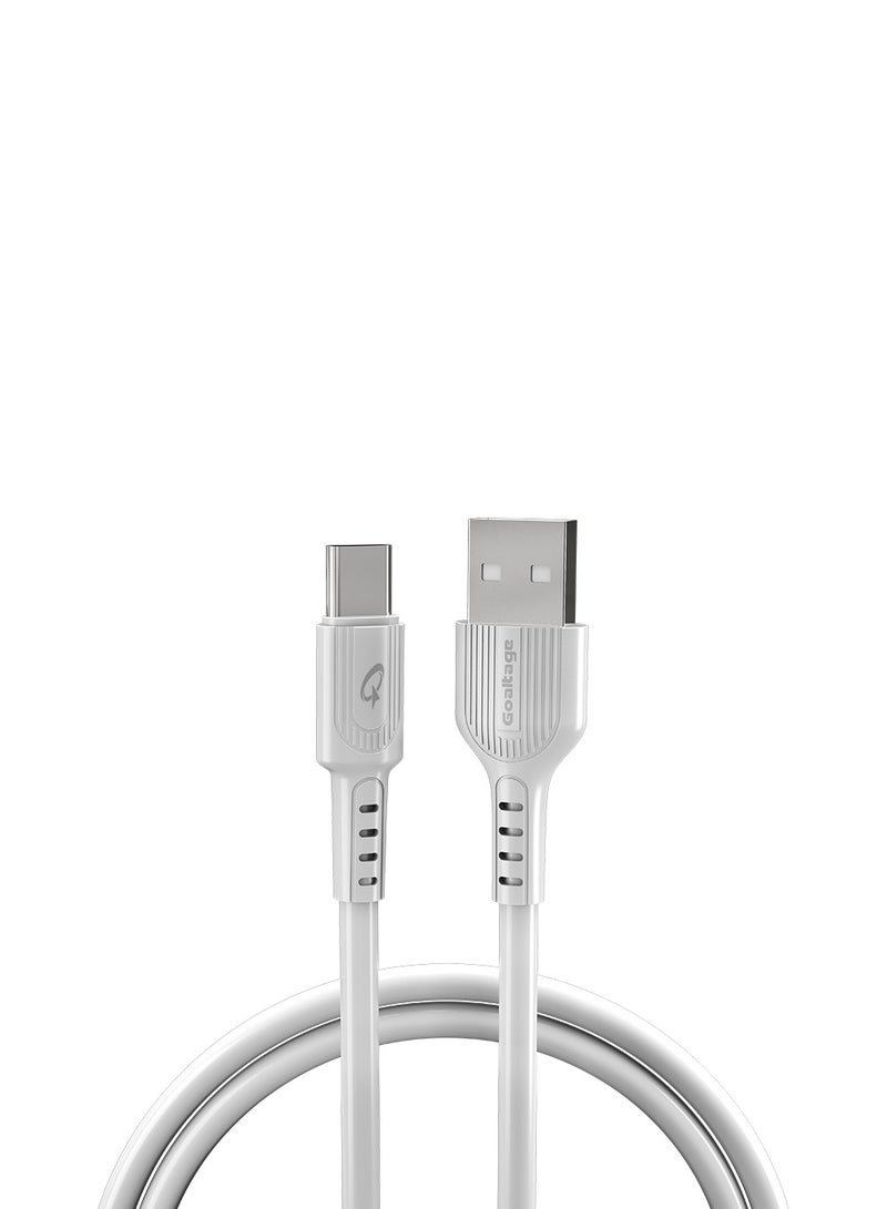 Goaltage CA03 USB-A to USB-C Charging Cable with Great Bending LifeSpan and Data Transfer Functionality - Image 1