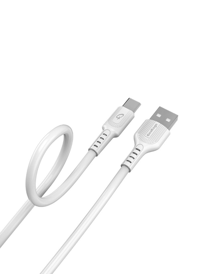 Goaltage CA03 USB-A to USB-C Charging Cable with Great Bending LifeSpan and Data Transfer Functionality - Image 4