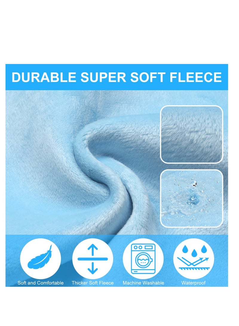 Toddler Airplane Bed with Side Pockets and Seat Extender, Portable Travel Essentials for Kids, Comfortable Foot Rest for Flights and Leg Support - Image 3