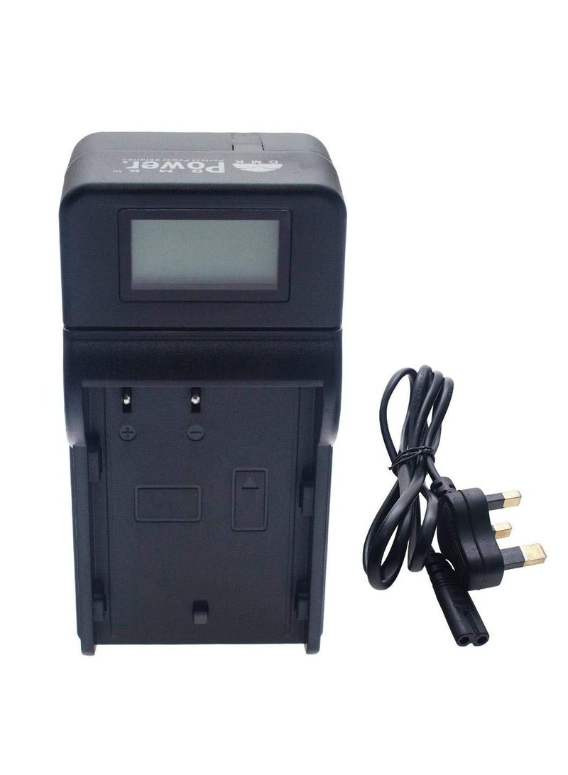 DMK Power شاحن بطارية DMK Power EN-EL10 TC1000 LCD متوافق مع Li-40B 42B بديل لبطارية أوليمبوس لـ li-40B Li-42B EN-EL10 فوجي NP-45 بنتاكس D-li63 وغيرها من الكاميرات - Image 1