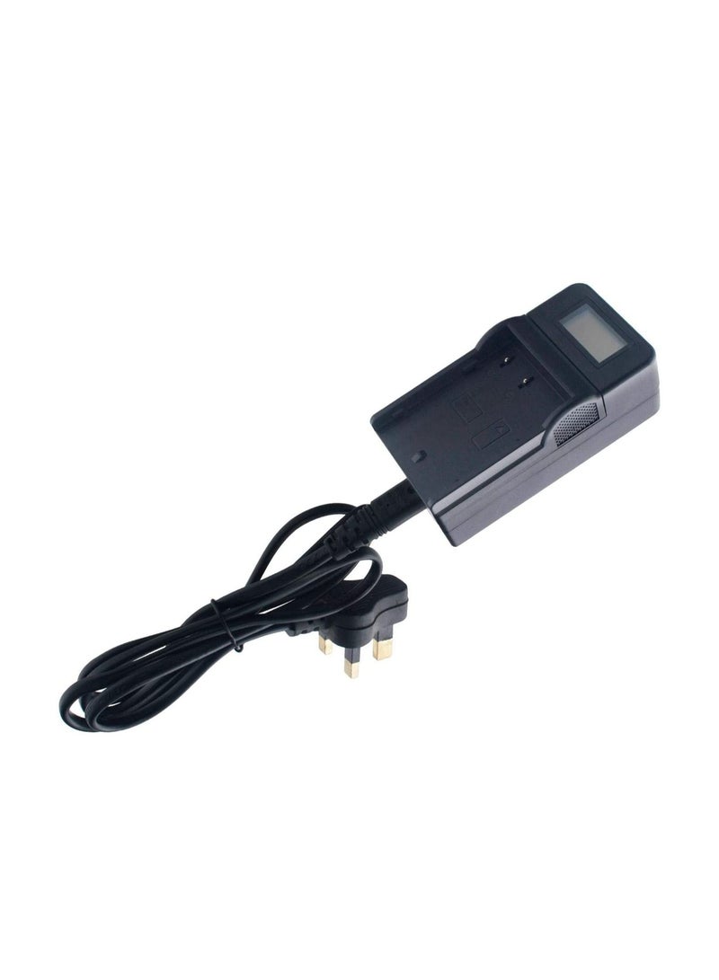 DMK Power شاحن بطارية DMK Power EN-EL10 TC1000 LCD متوافق مع Li-40B 42B بديل لبطارية أوليمبوس لـ li-40B Li-42B EN-EL10 فوجي NP-45 بنتاكس D-li63 وغيرها من الكاميرات - Image 3