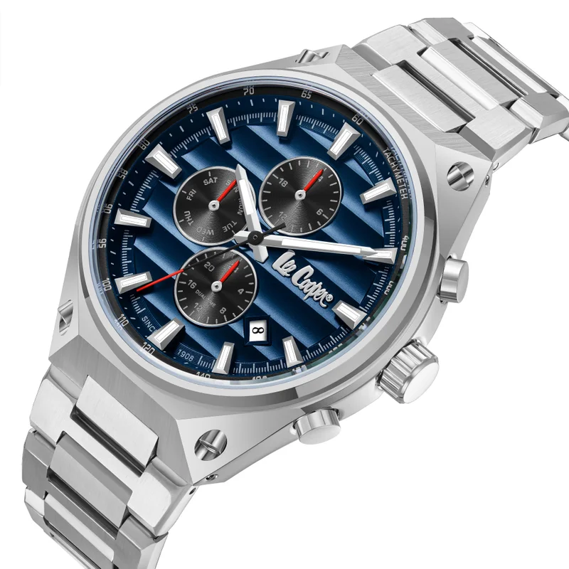 لي كوبر Men's Metal Multi Function Watch LC08026.390 - 45 mm