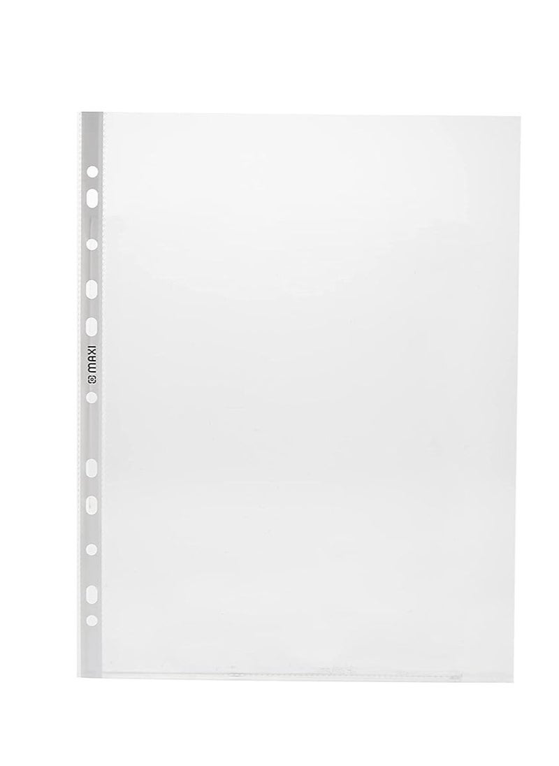 Maxi 100-Pieces Sheet Protector Set Clear  - Image 3