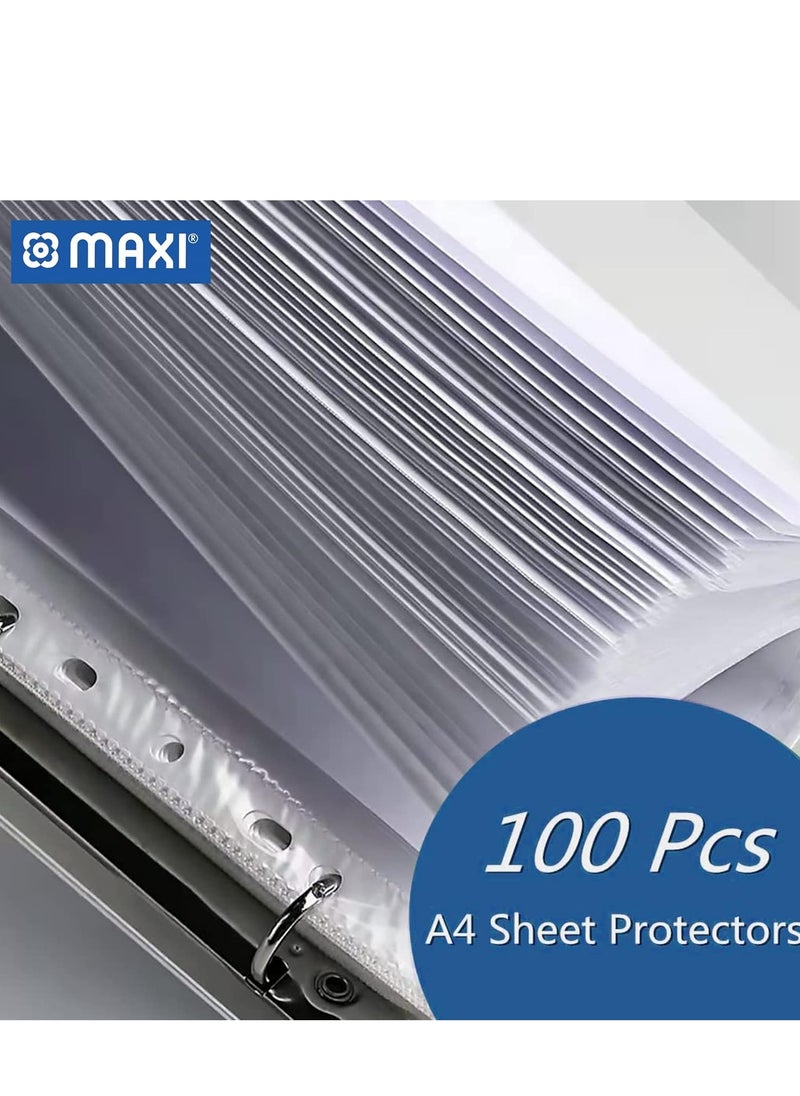 Maxi 100-Pieces Sheet Protector Set Clear  - Image 4