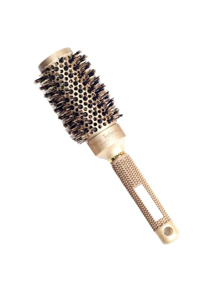 Generic - Round Hair Brush for Blow Drying, Nano Thermal Ceramic & Ionic Tech Barrel Bristle Hair Brush, Roller Brush for Styling, Curling and Straightening (45mm) - Image 1