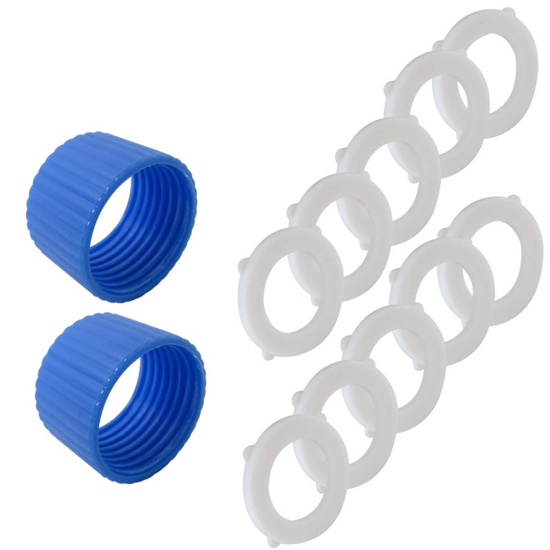 Upgraded 2 Pcs Water Filter Coupling Kit For 28mm Thread And Plastic Bottles With Gaskets - Image 2
