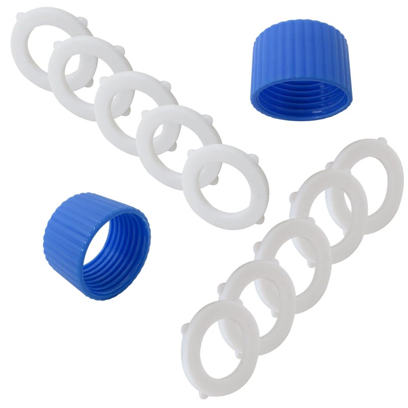 Upgraded 2 Pcs Water Filter Coupling Kit For 28mm Thread And Plastic Bottles With Gaskets - Image 3