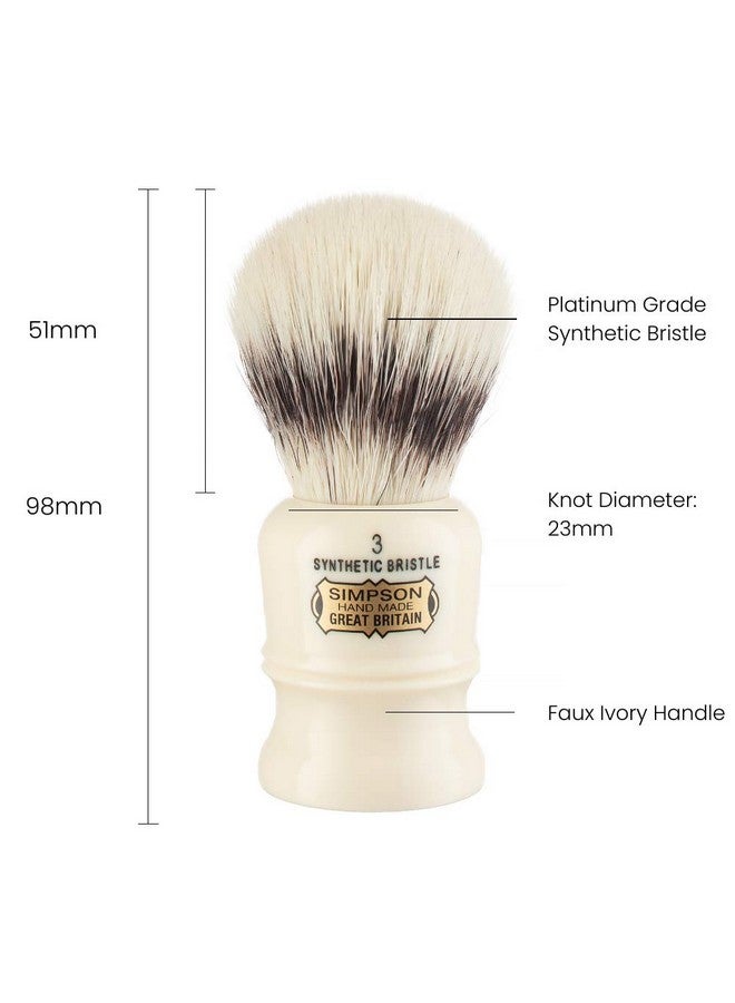 Simpson Shaving Brushes G Brush- Simpson Shaving Brushes (Duke 3 Best Synthetic) - Image 3