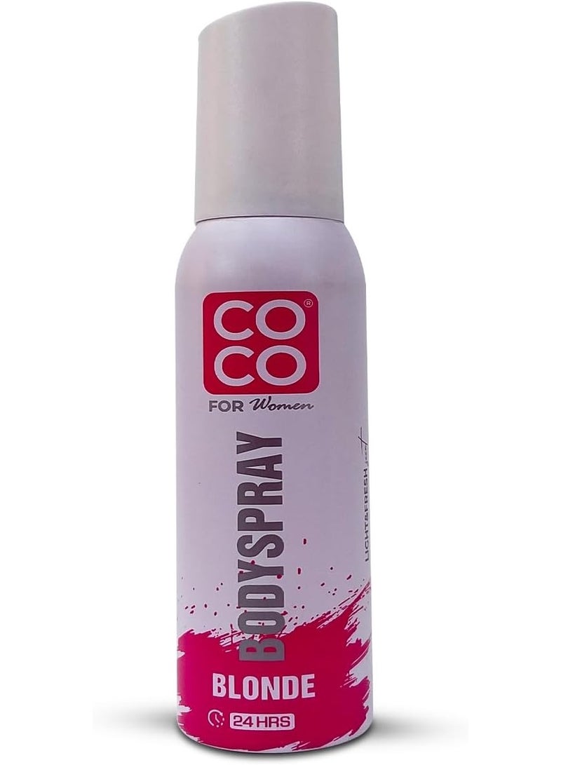 Coco BLONDE For Women Body Spray 120ml - Image 1