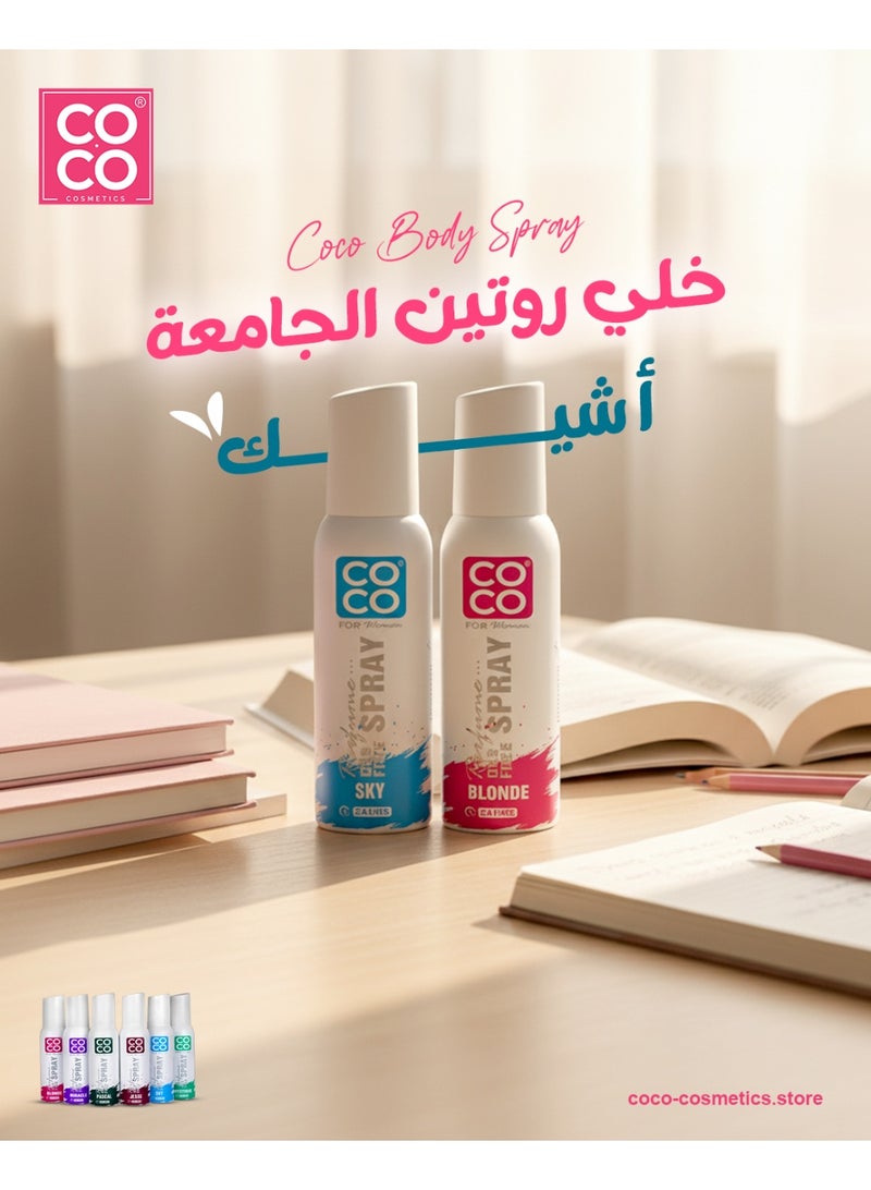Coco BLONDE For Women Body Spray 120ml - Image 3