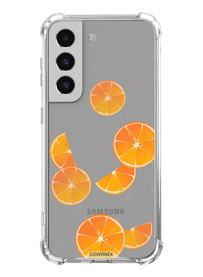 Covernex Shockproof Protective Case Cover For Samsung Galaxy S22+ 5G Orange Slices - Image 1