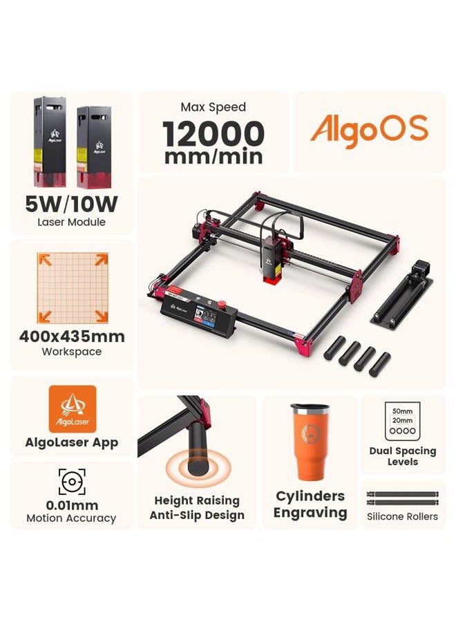 Algolaser Honeycomb Laser Bed - 400x400mm Honeycomb Working Table - Aluminum Honeycomb Panel for Laser Engraver - Laser Engraving Accessories for Most Laser Engraver & Cutter Machine (15.7x15.7 in) - Image 2