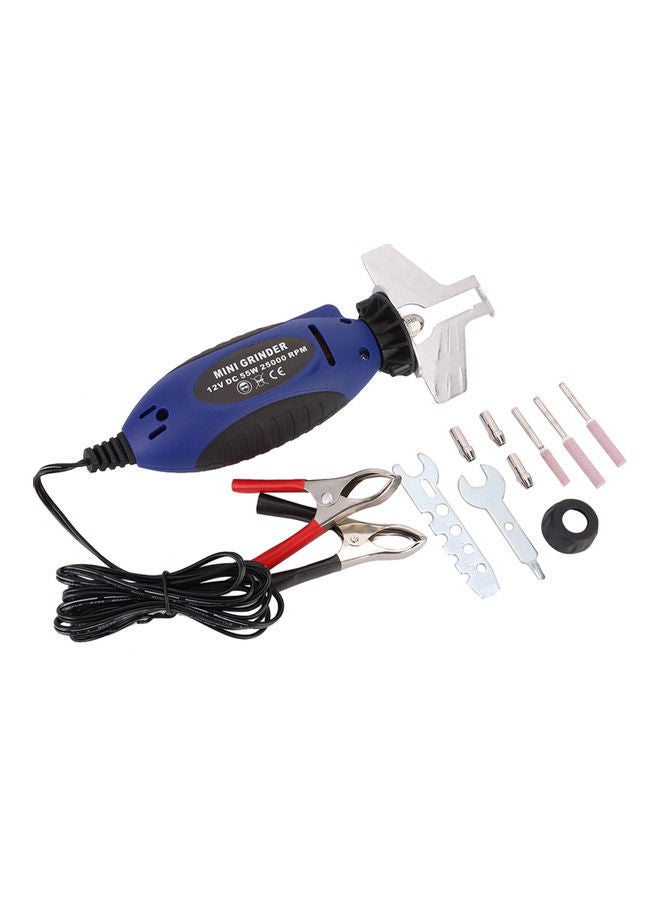 نيبمينينت طقم أداة شحذ ومبراة للمنشار أسود/أزرق 21x6.50x7سم - Image 1