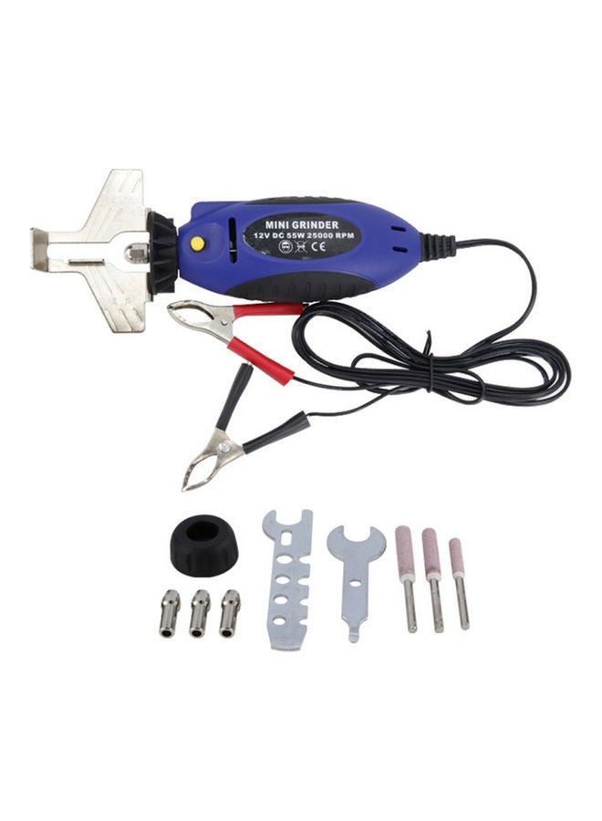 نيبمينينت طقم أداة شحذ ومبراة للمنشار أسود/أزرق 21x6.50x7سم - Image 5