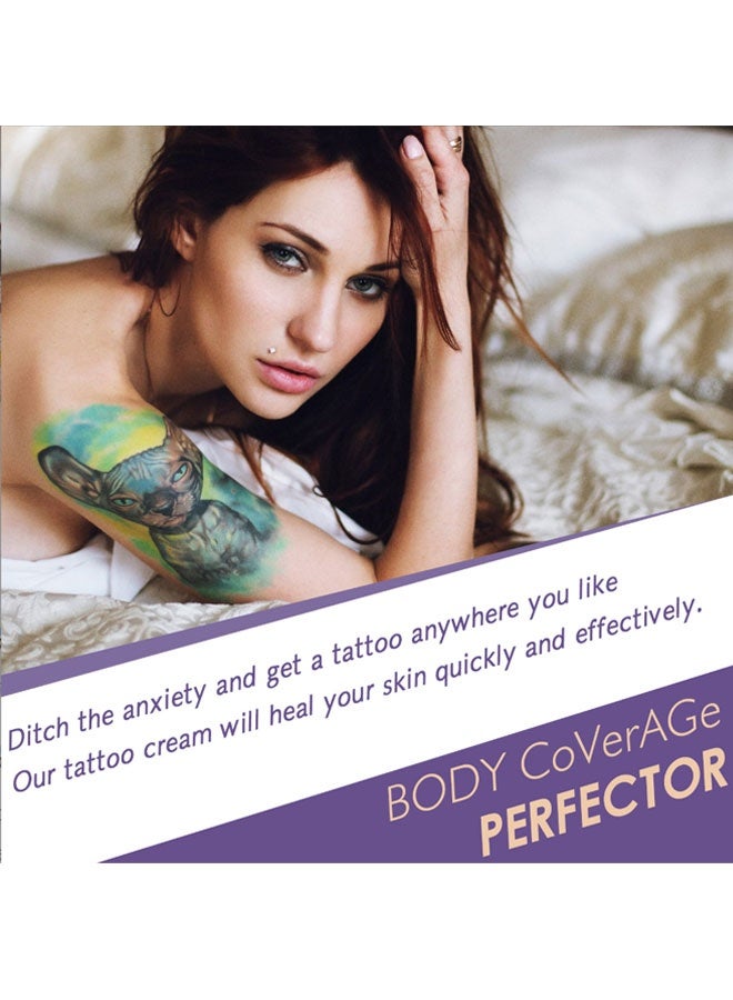 West&Month Perfecting Long Body Coverage Perfector,Waterproof Concealer,Scar Concealer,Leg Vein Cover Up Makeup,Leg and Body Scar Cover Up Makeup,Gentle and Moisturizing With a Natural Shine - Image 3