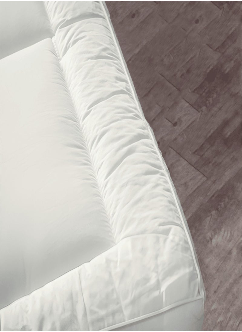 Family Bed Mattress Topper Feather Size 120 × 200 × 8 cm From Family Bed  - Image 1