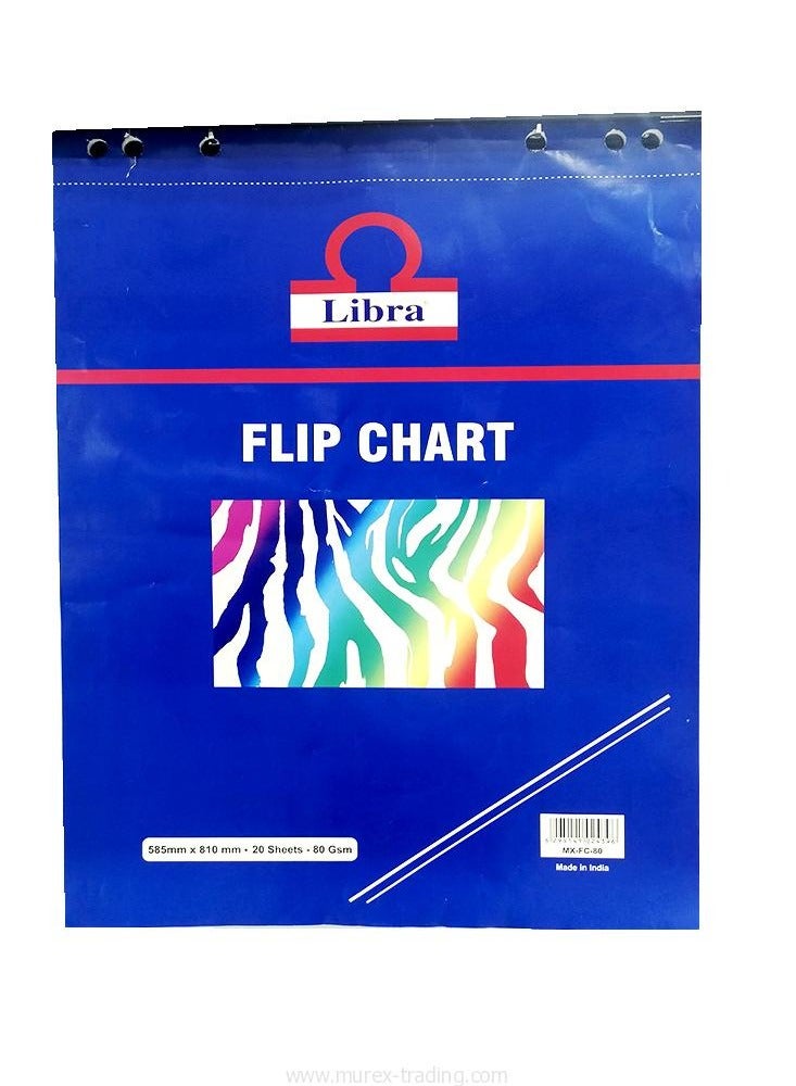Libra لوحة الرسم البياني، 585 × 810 مم، 20 ورقة، 80 جرام لكل متر مربع - Image 1