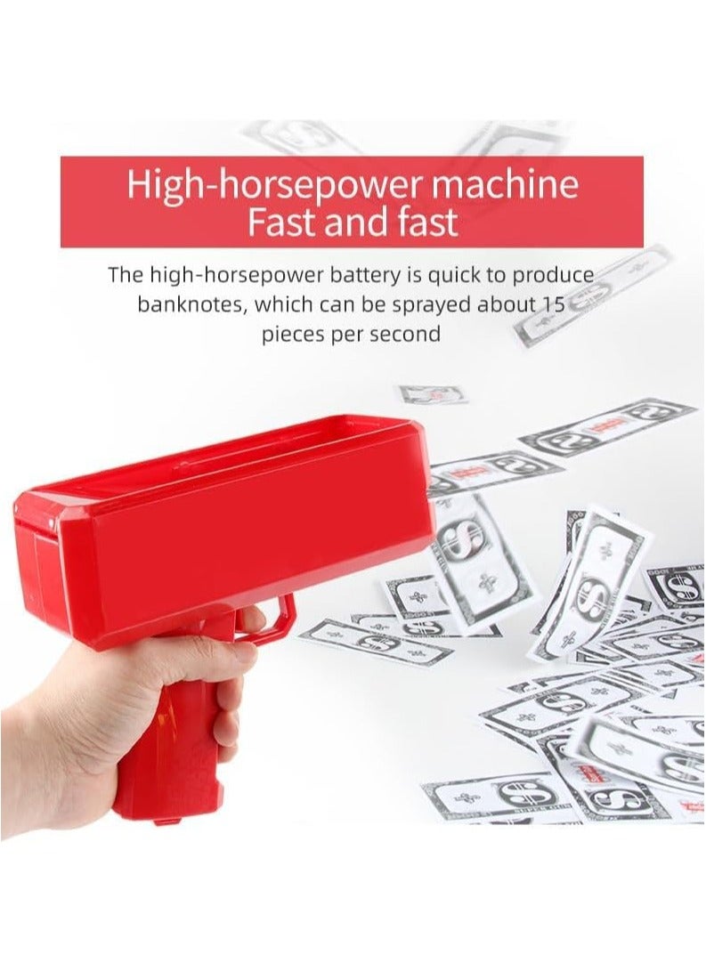 Money Gun Toy with Fake Dollars - Image 5