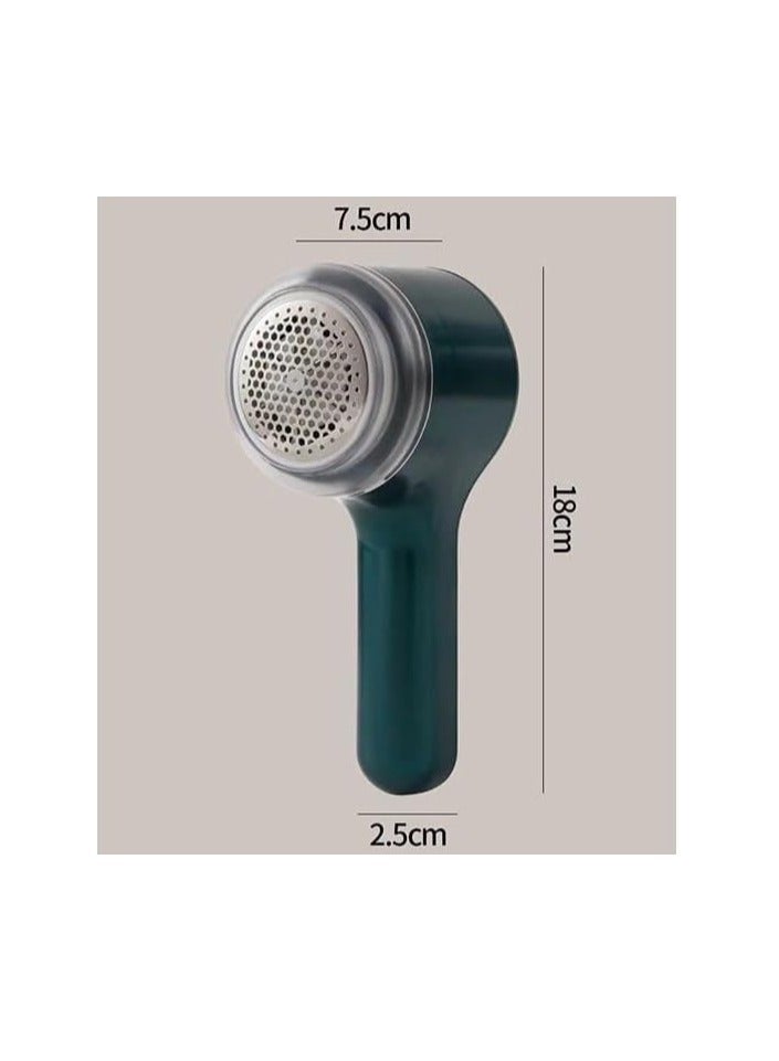 سبيس شوب مزيل الوبر من الملابس، ماكينة حلاقة الأقمشة ومزيل الشعر من الأقمشة والصوف والمفروشات (اخضر)  - Image 3