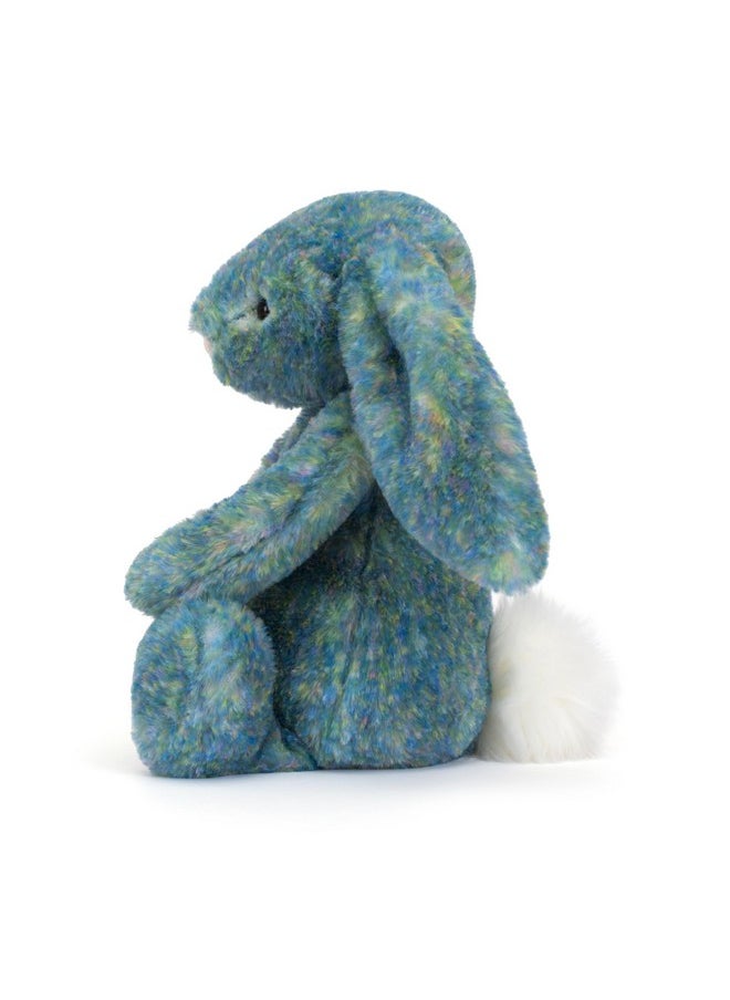 Jellycat Bashful Azure Luxe Bunny Stuffed Animal, Medium 12 Inches | Rabbit & Bunny Plush Toy | Classic Children'S Gift  - Image 4