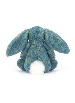 Jellycat Bashful Azure Luxe Bunny Stuffed Animal, Medium 12 Inches | Rabbit & Bunny Plush Toy | Classic Children'S Gift  - Image 3