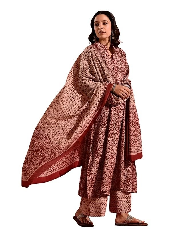 Kalaanj Kurta Set For Women || 3pic Kurta For Women - Image 1