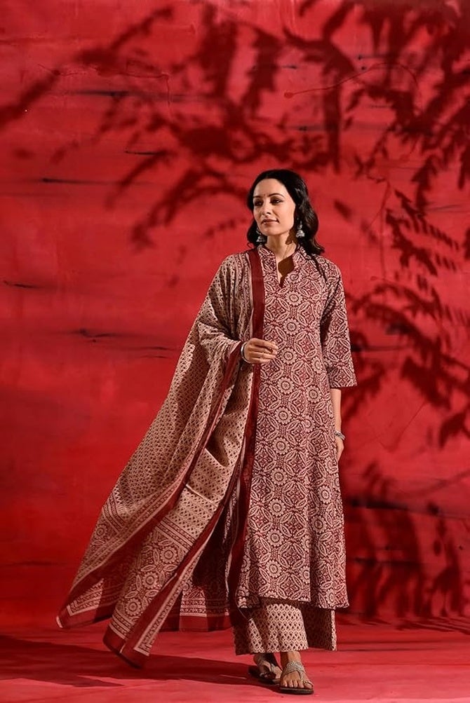 Kalaanj Kurta Set For Women || 3pic Kurta For Women - Image 4