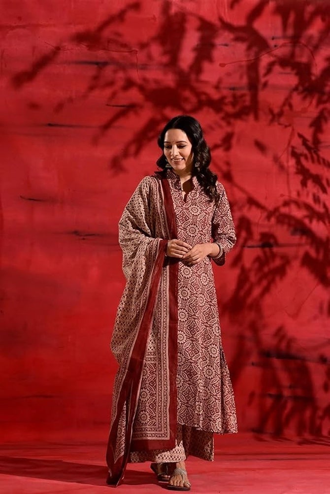Kalaanj Kurta Set For Women || 3pic Kurta For Women - Image 5