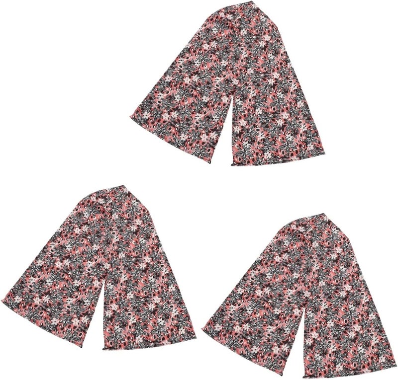 3pcs to Daily Food Bib Alternative Adult Dignified Cotton Crumb Women Patients Decorative Scarf Men Use Apron For Protectors Eating Senior Dining Seniors Clothing Accessory - Image 2
