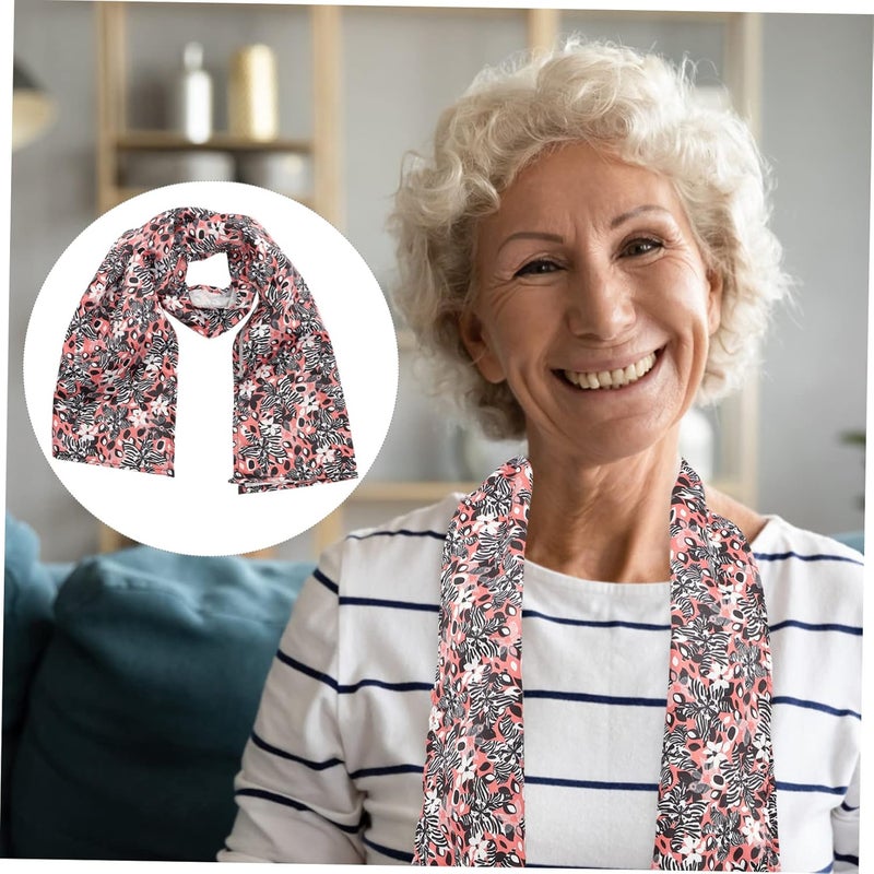 3pcs to Daily Food Bib Alternative Adult Dignified Cotton Crumb Women Patients Decorative Scarf Men Use Apron For Protectors Eating Senior Dining Seniors Clothing Accessory - Image 3