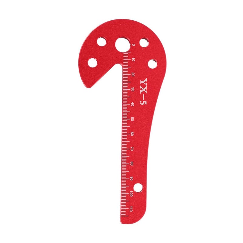 Aluminum Alloy Center Scriber Woodworking Tool For Precise Marking And Measuring Gauge - Image 5