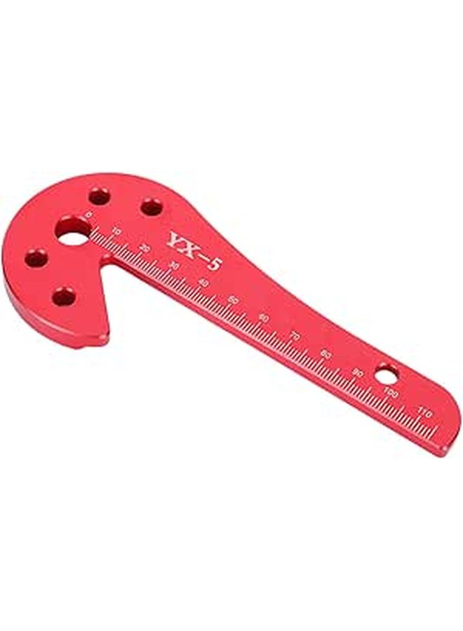 Aluminum Alloy Center Scriber Woodworking Tool For Precise Marking And Measuring Gauge - Image 1